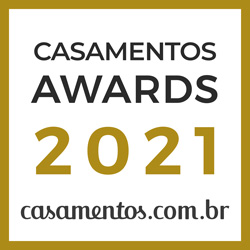 Prêmio Wedding Awards 2021 para VR Eventos em Uberlândia